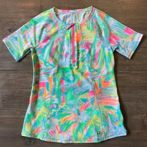Lilly Pulitzer Luxletic UPF 50+ Short Sleeve Top